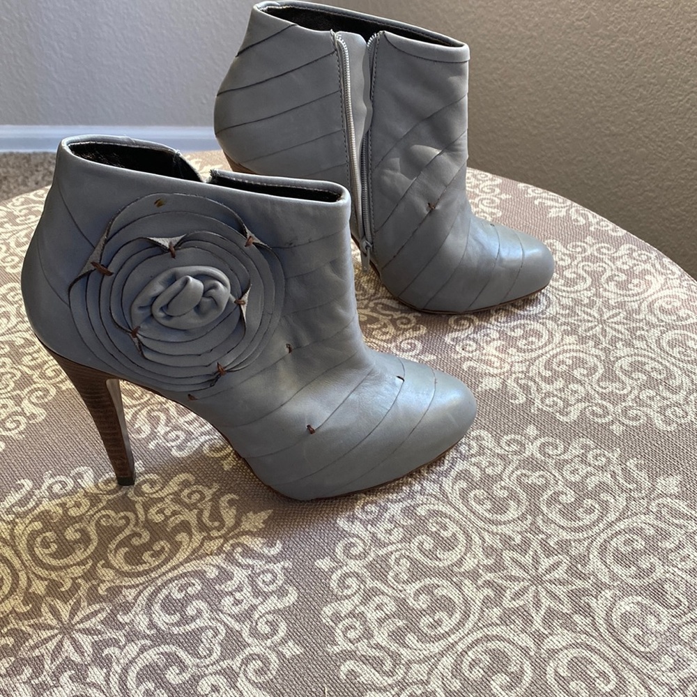 BCBG MaxAzria Leather Booties